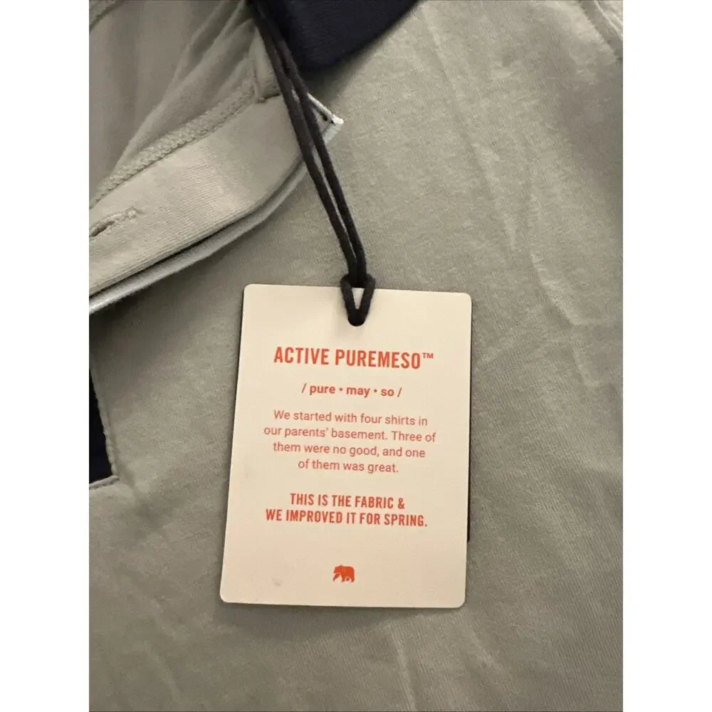 The Normal Brand Womens Polo Shirt Mini Dress Size S Green Blue Short Sleeve NEW - Picture 3 of 10